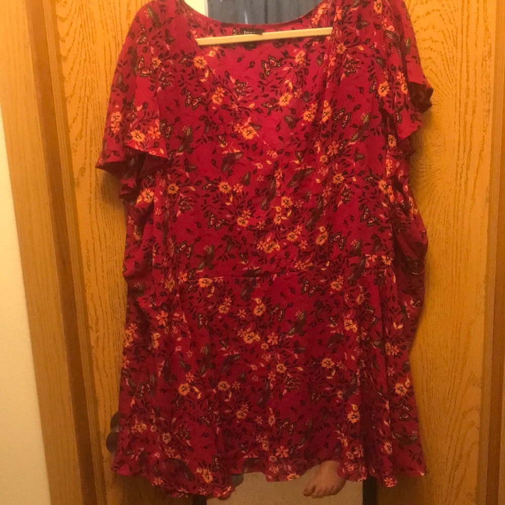 Flowy business-casual top